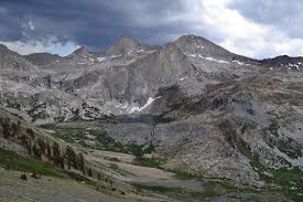 Black Rock Pass Trail is strangely snowy